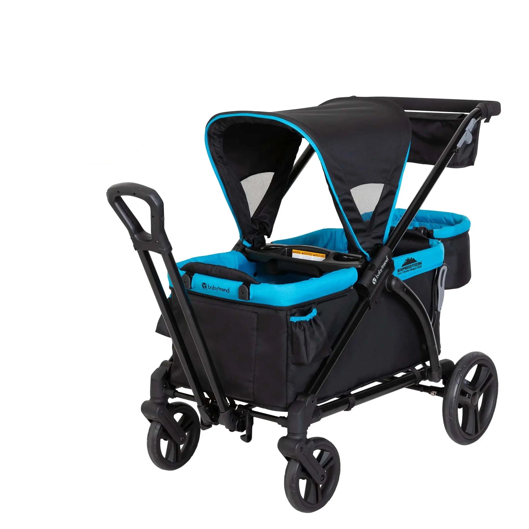 Baby Trend Expedition 2-In-1 Stroller Wagon Plus stroller wagon family wagon thumbnail 3 - detailed view showing features and design
