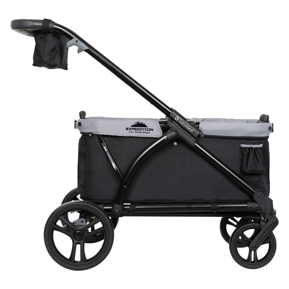 Baby Trend Expedition 2-In-1 Stroller Wagon Plus stroller wagon family wagon thumbnail 4 - detailed view showing features and design