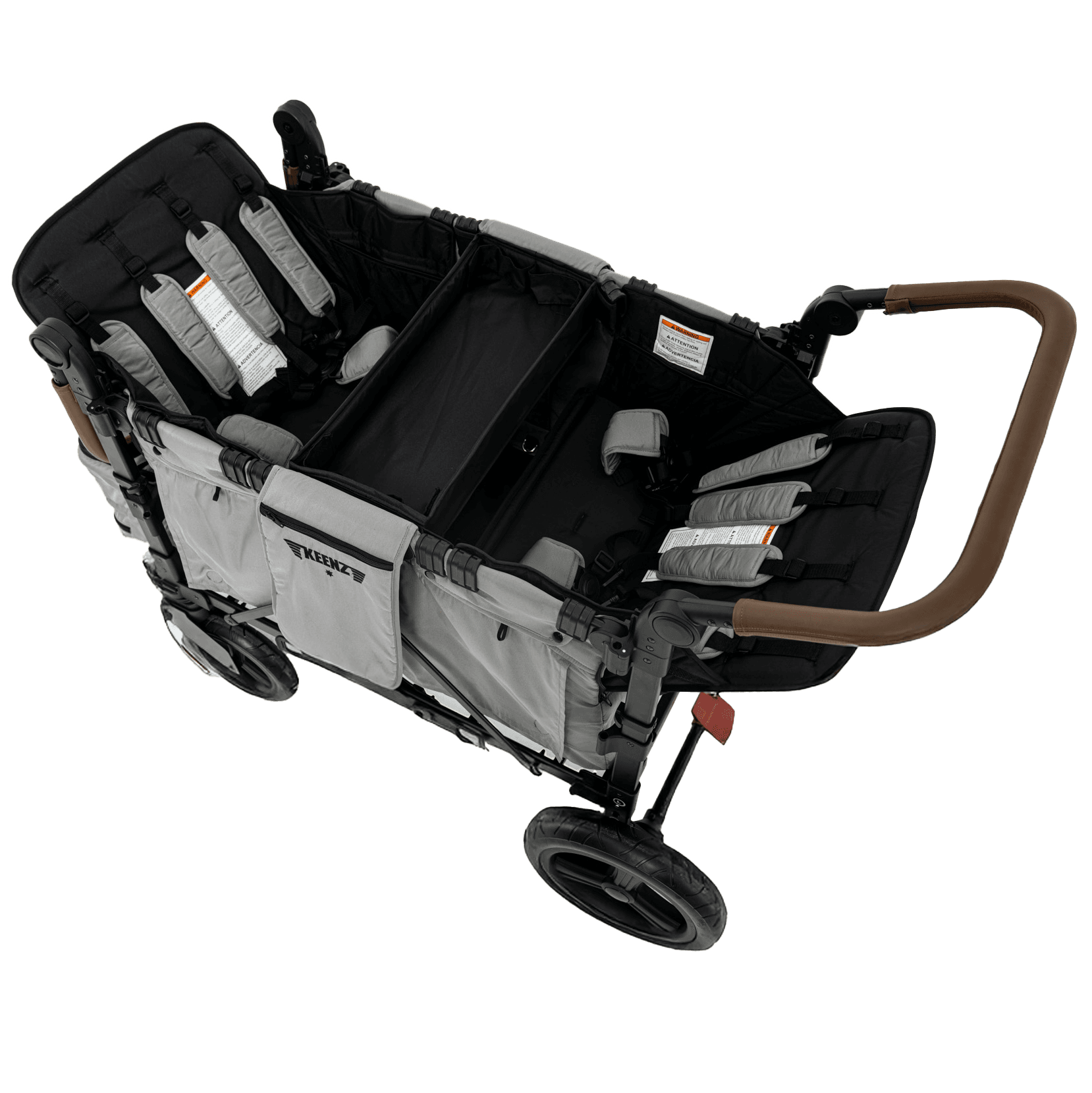 Keenz XC EVO stroller wagon family wagon thumbnail 5 - detailed view showing features and design
