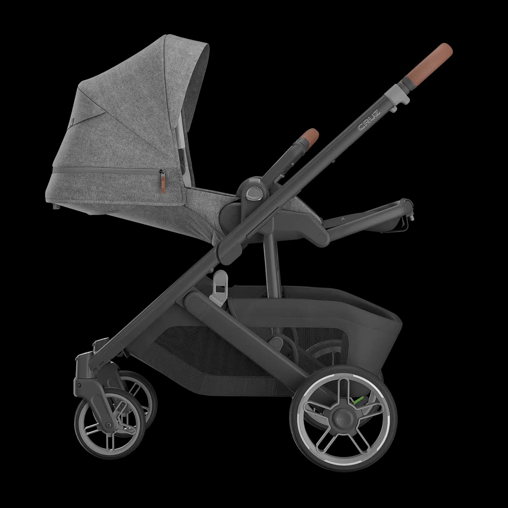 UPPAbaby Cruz V3 full-size stroller all-terrain stroller thumbnail 6 - detailed view showing features and design