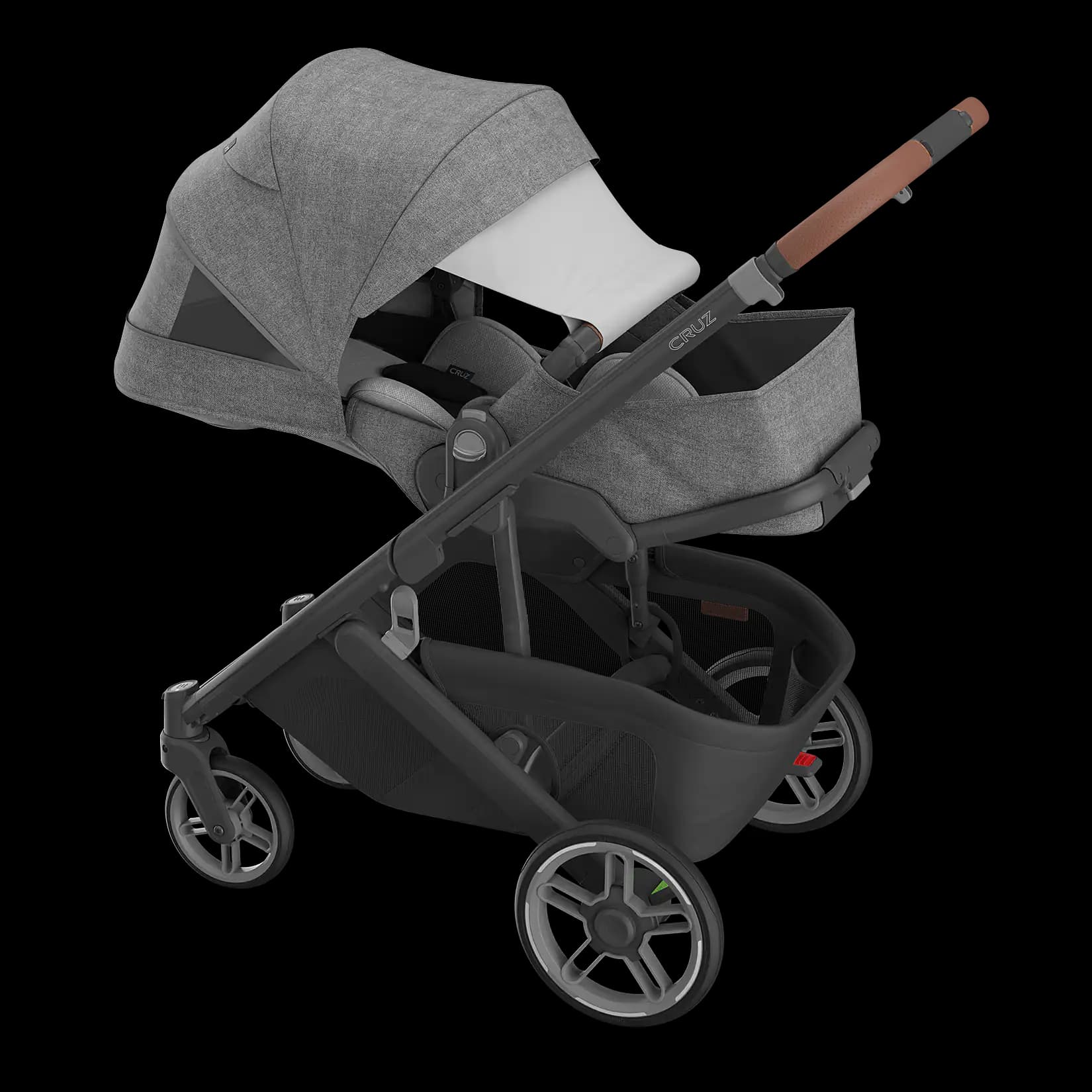 UPPAbaby Cruz V3 full-size stroller all-terrain stroller thumbnail 8 - detailed view showing features and design