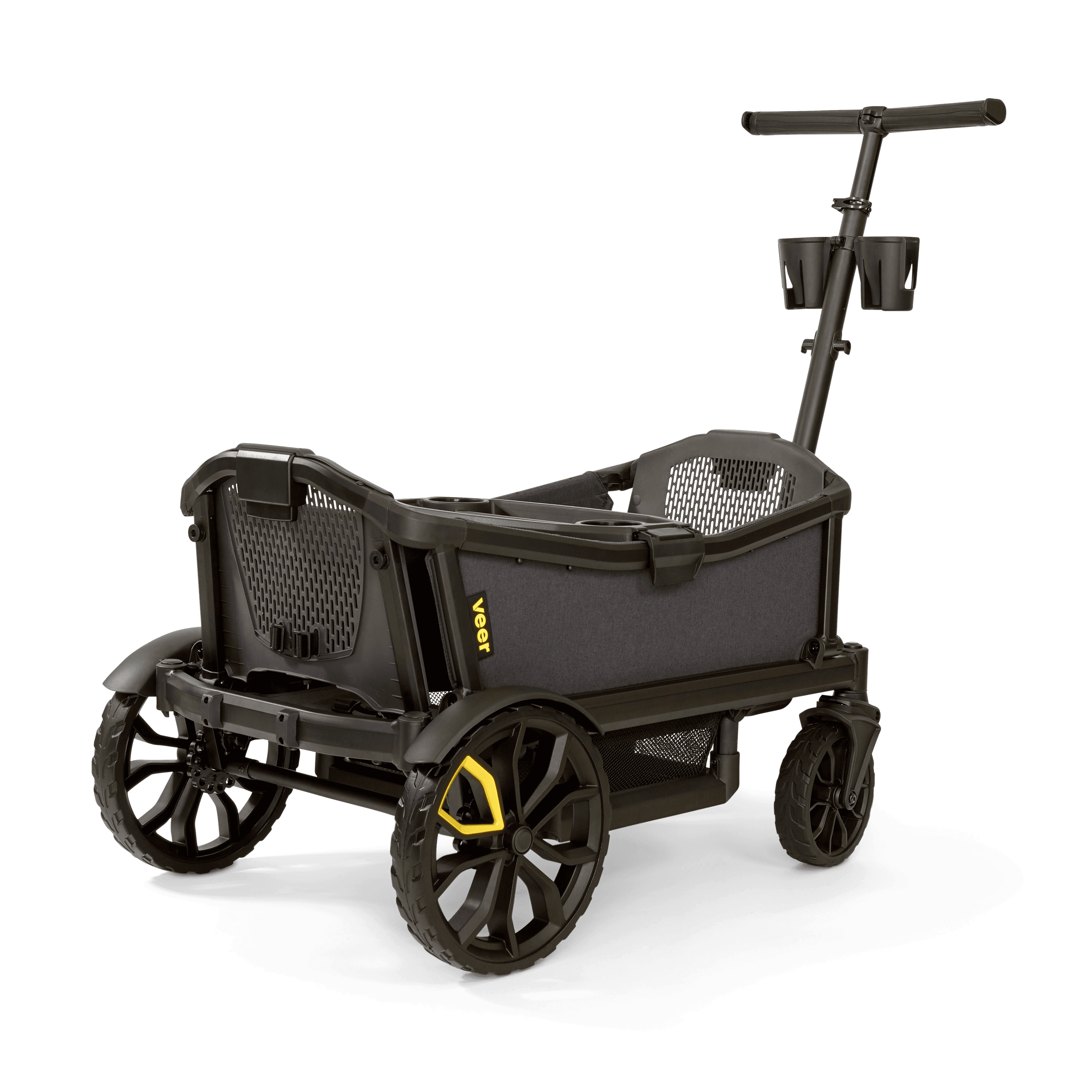 Veer Cruiser stroller wagon family wagon thumbnail 2 - detailed view showing features and design